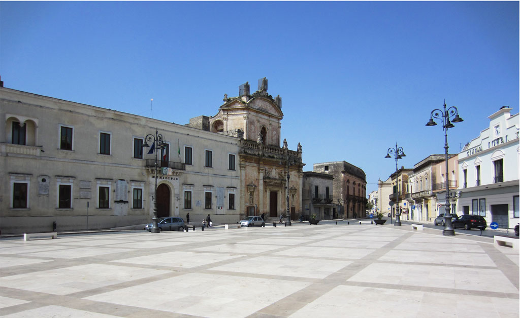 Piazza Garibaldi Veduta aprile