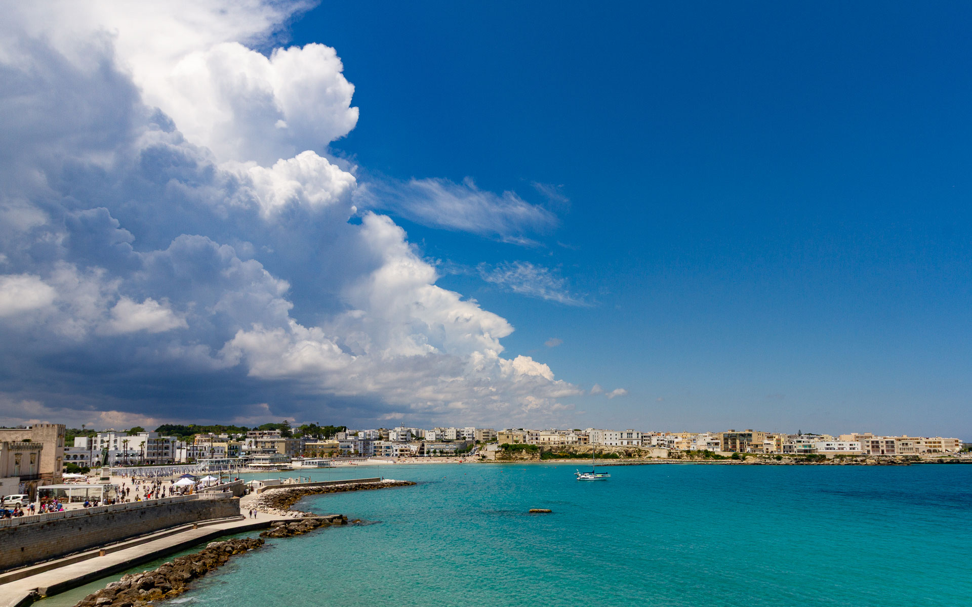 Otranto and the Adriatic coast.